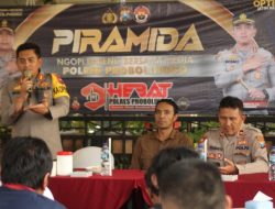 Kapolres Probolinggo Ngopi Bareng Media, Ini yang Dibahas